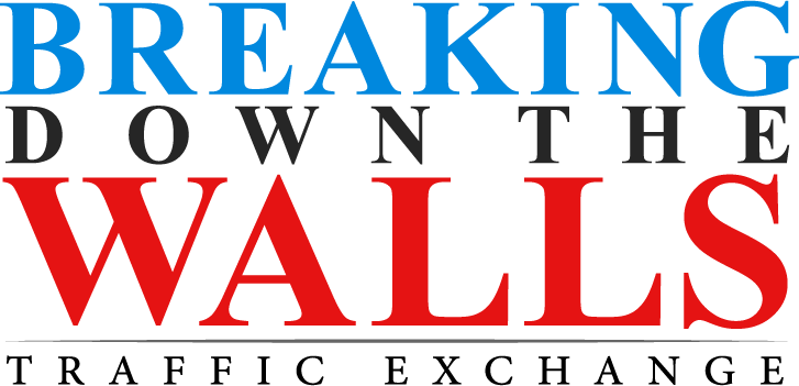 Breaking Down The Walls Traffic Exchange image Transparent Logo
